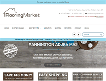 Tablet Screenshot of flooringmarket.com